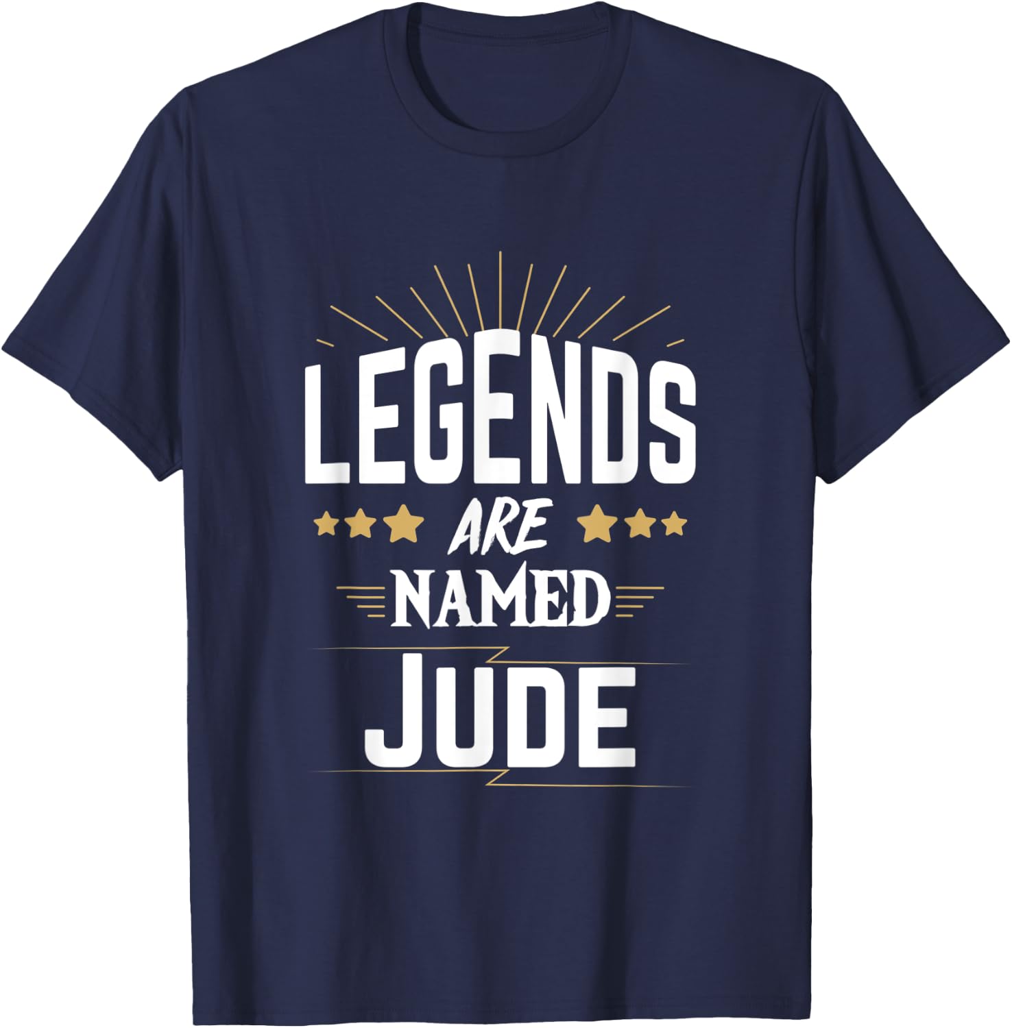Legends Are Named Jude T-Shirt - T-Shirt | Navy