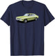 British Classic Car Capri sports car T-Shirt - T-Shirt | Navy