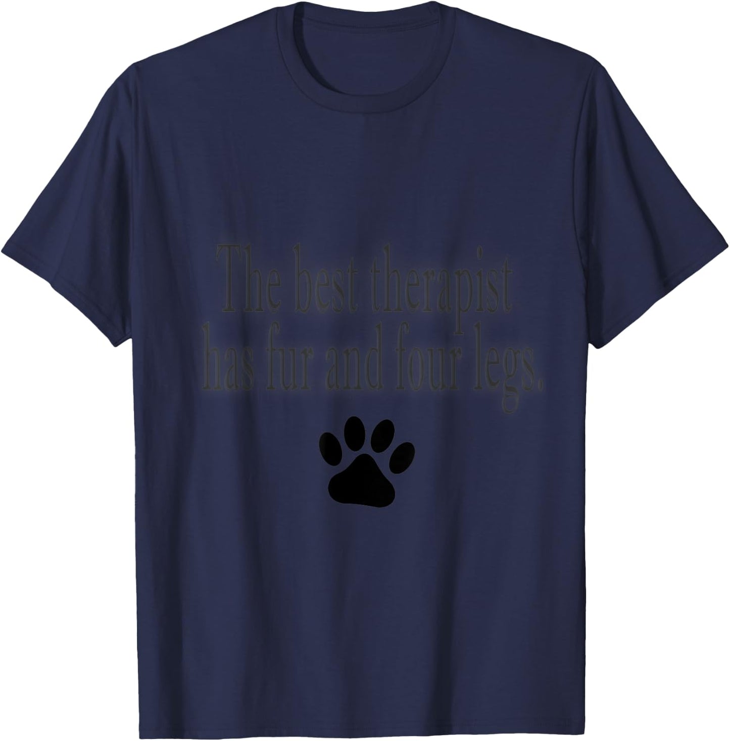 Dog therapy T-Shirt - T-Shirt | Navy