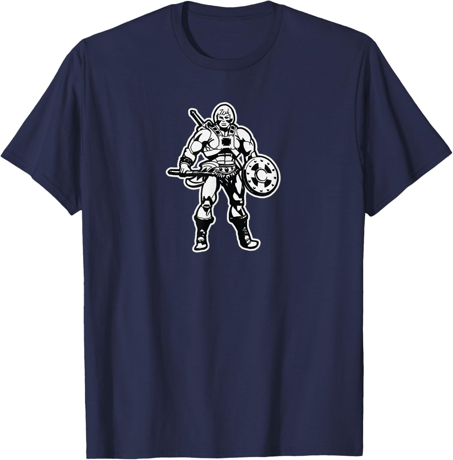 He Man Retro He Man Toy 1980 T-Shirt - T-Shirt | Navy