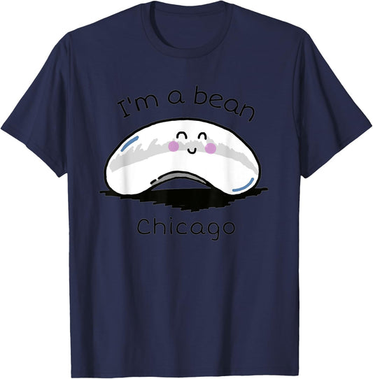 I'm A Bean Chicago T-Shirt - T-Shirt | Navy