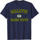 Gallatin Green Wave Logo Varsity HS T-Shirt - T-Shirt | Navy