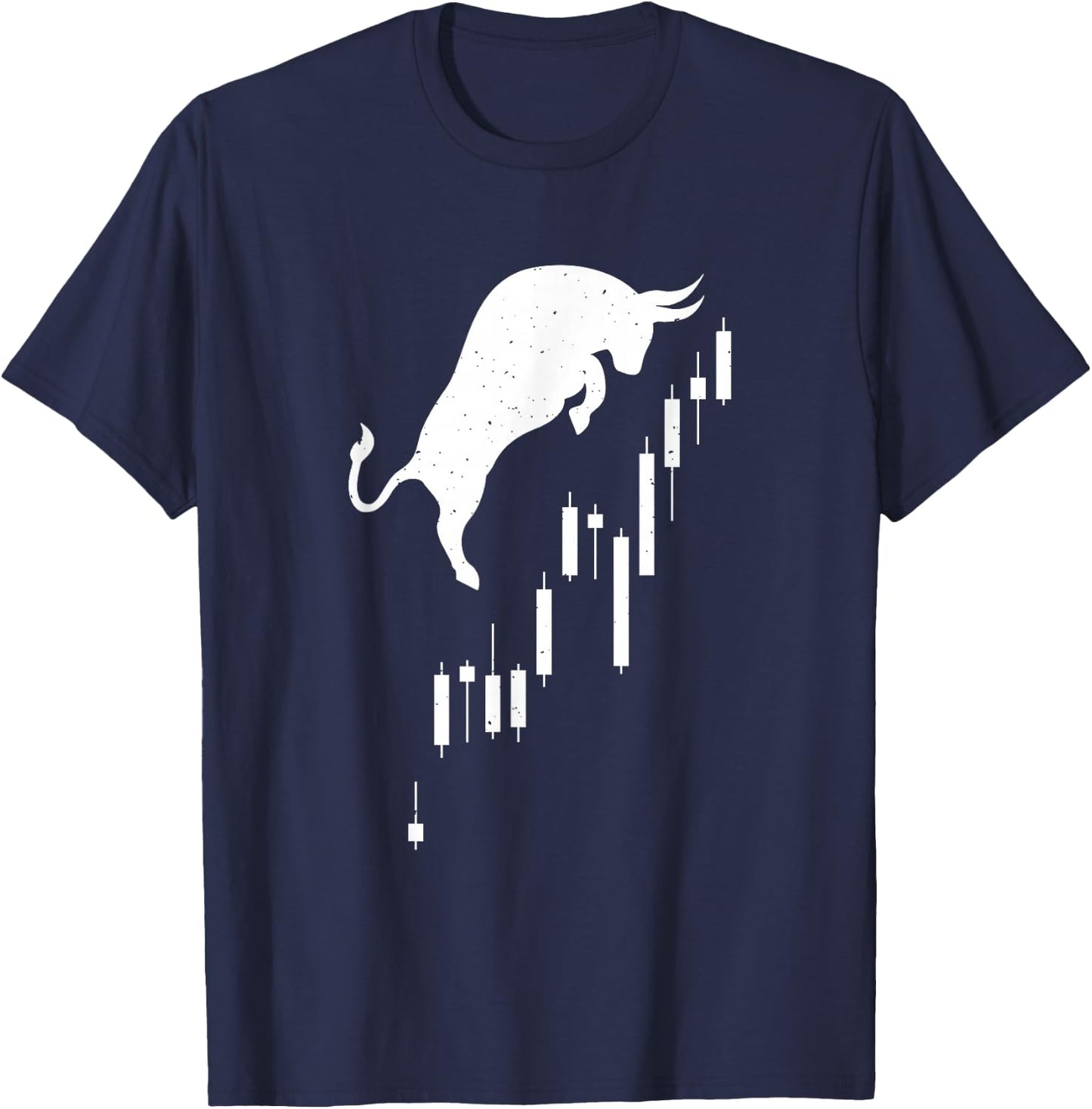 Best Stock Market Art Women Stock Broker Day Trading T-Shirt - T-Shirt | Navy