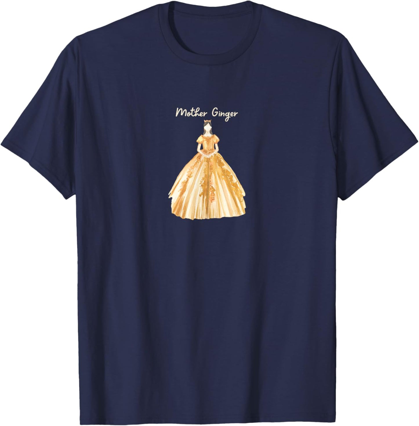 MOTHER GINGER THE NUTCRACKER Christmas Ballet Dancer Graphic T-Shirt - T-Shirt | Navy