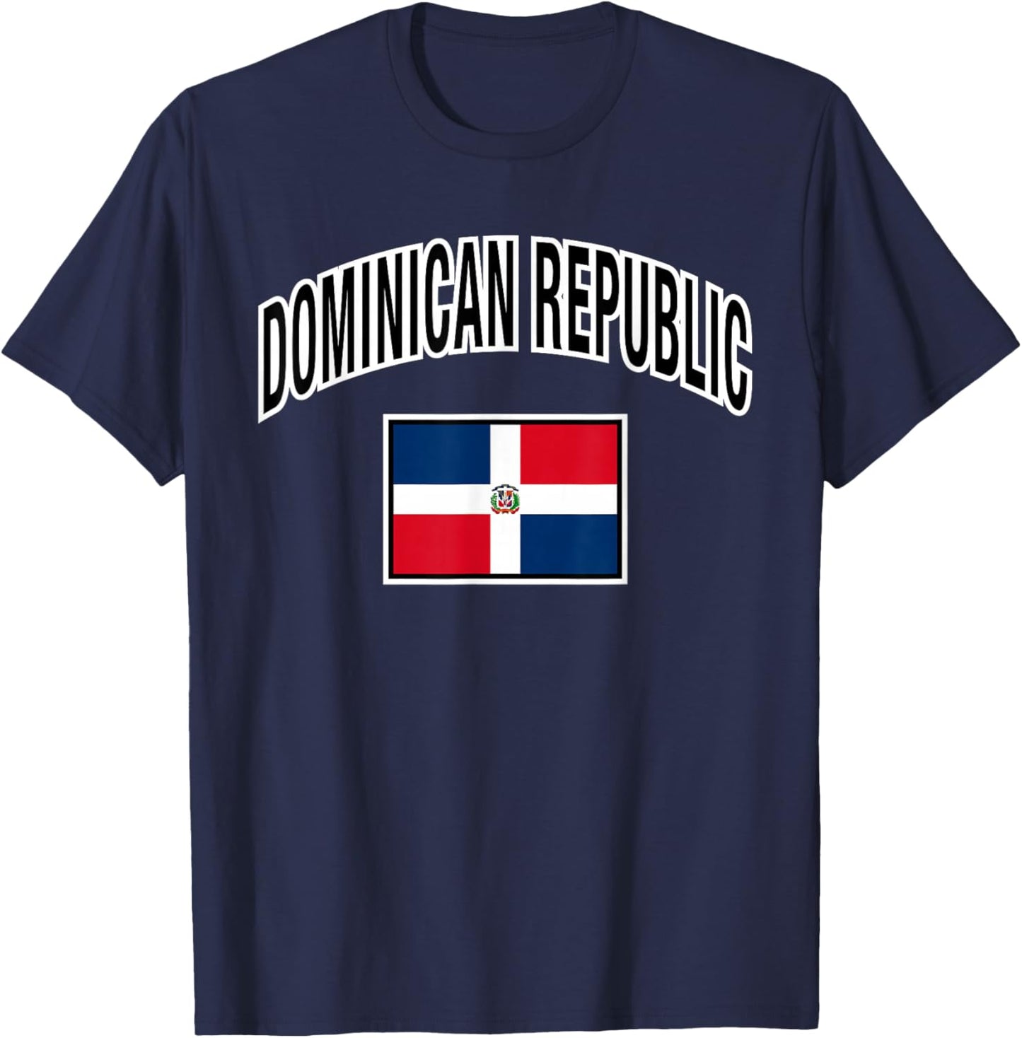 Dominican Republic Flag Proud Dominican T-Shirt - T-Shirt | Navy