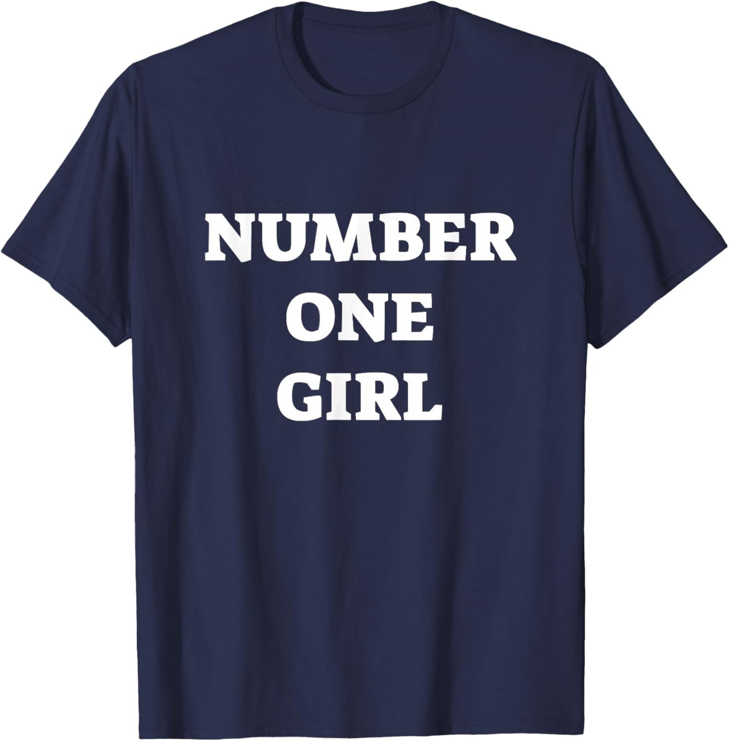 Number One Girl T-Shirt - T-Shirt | Navy