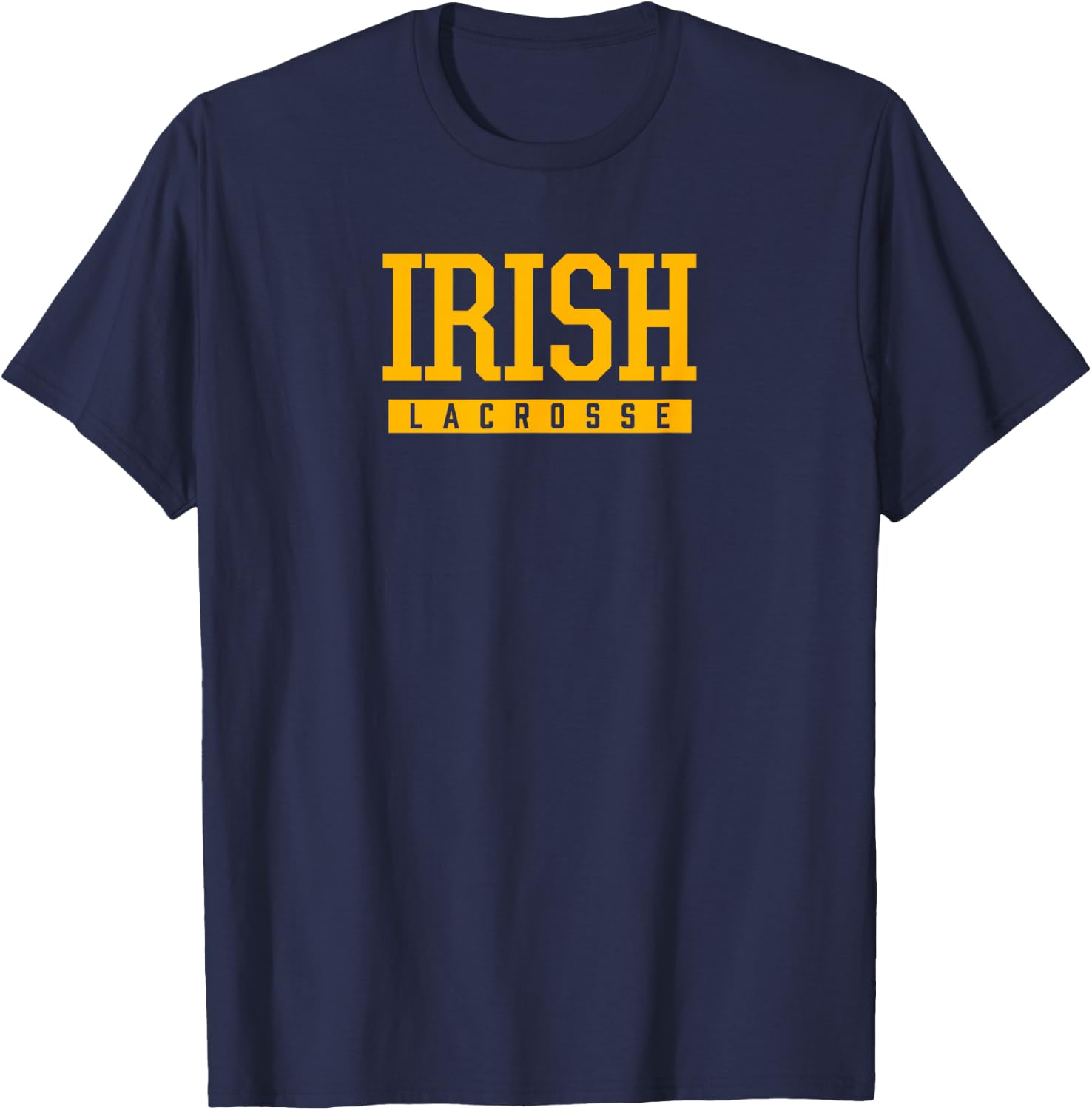 Notre Dame Irish Lacrosse HS T-Shirt - T-Shirt | Navy