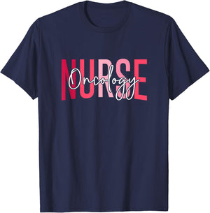 Funny Pediatric Hematology Oncology Nurse PEDS Hem Onc Nurse T-Shirt - T-Shirt | Navy