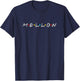 Mellon | Nerdige High Fantasy-Freunde T-Shirt - T-Shirt | Navy