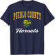 Pueblo County High School Hornets C3 T-Shirt - T-Shirt | Navy