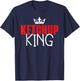 Condiments Food Lover Tomato Ketchup King T-Shirt - T-Shirt | Navy