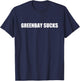 Saint Brown Green Bay Sucks T-Shirt - T-Shirt | Navy