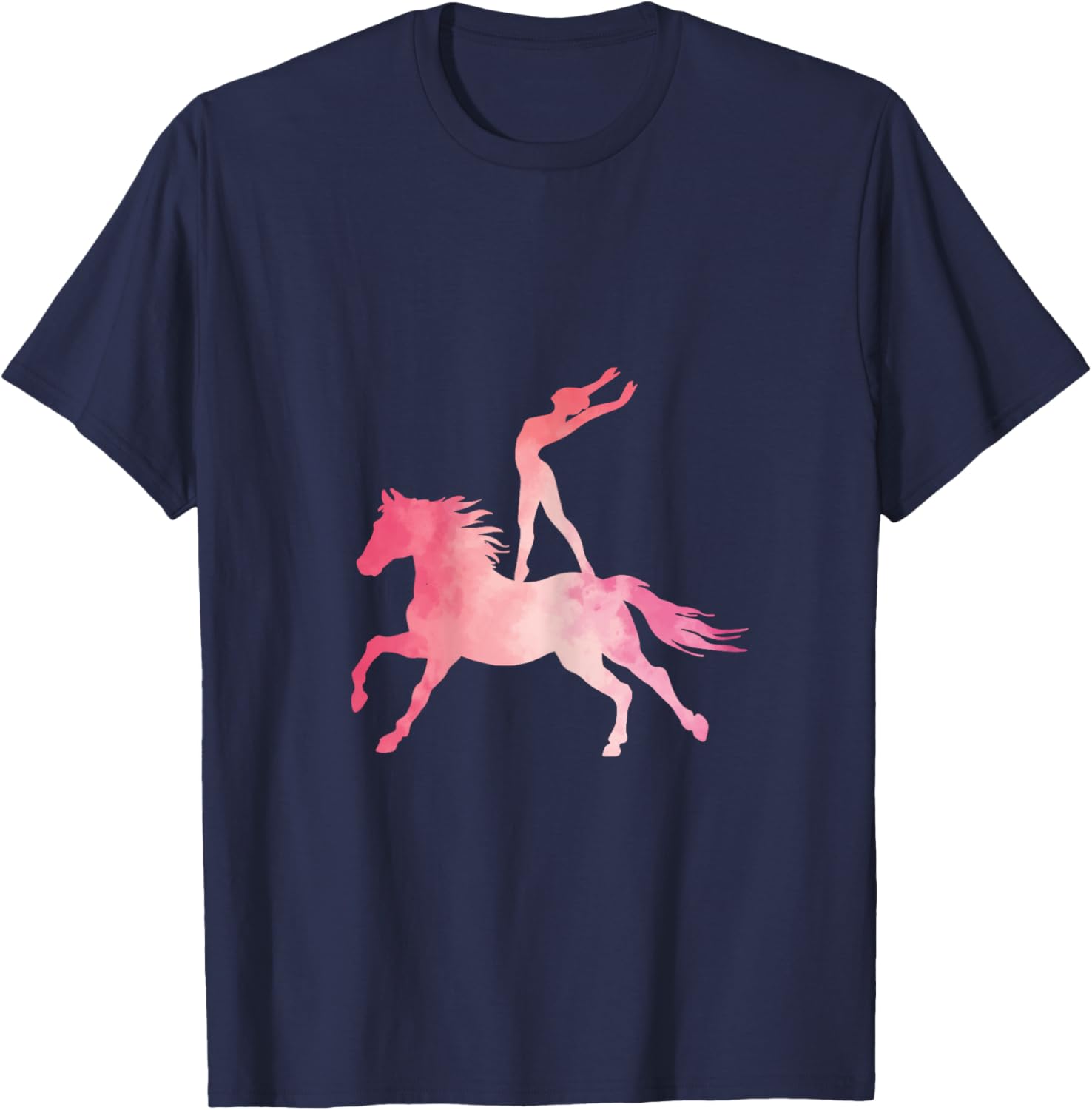 Voltigieren Riding Horse Riding Sports Horses Sayings Girls Gift T-Shirt - T-Shirt | Navy