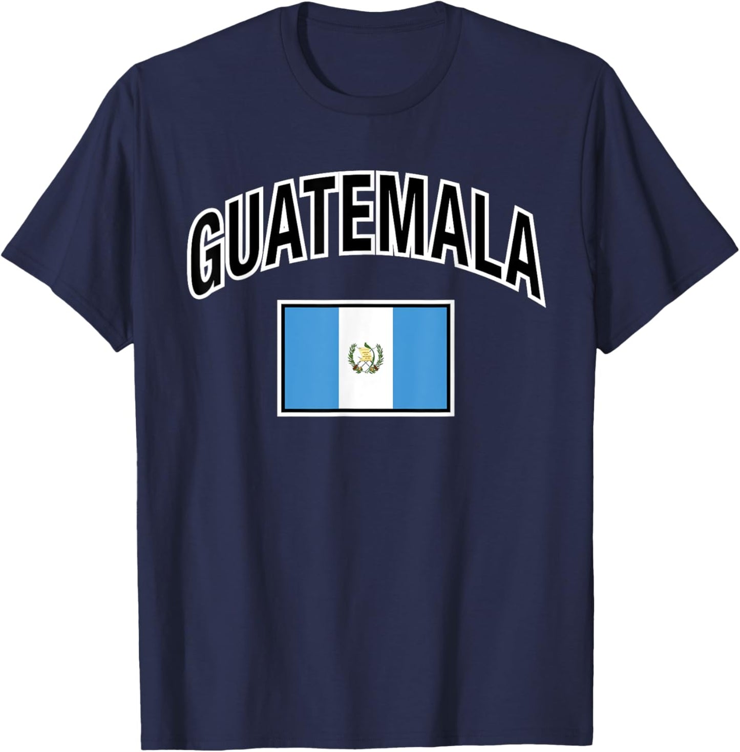 Guatemala Flag Proud Guatemalan T-Shirt - T-Shirt | Navy