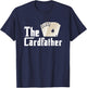 The Card-Father Poker Game Cards Playing Gambling Gambler T-Shirt - T-Shirt | Navy
