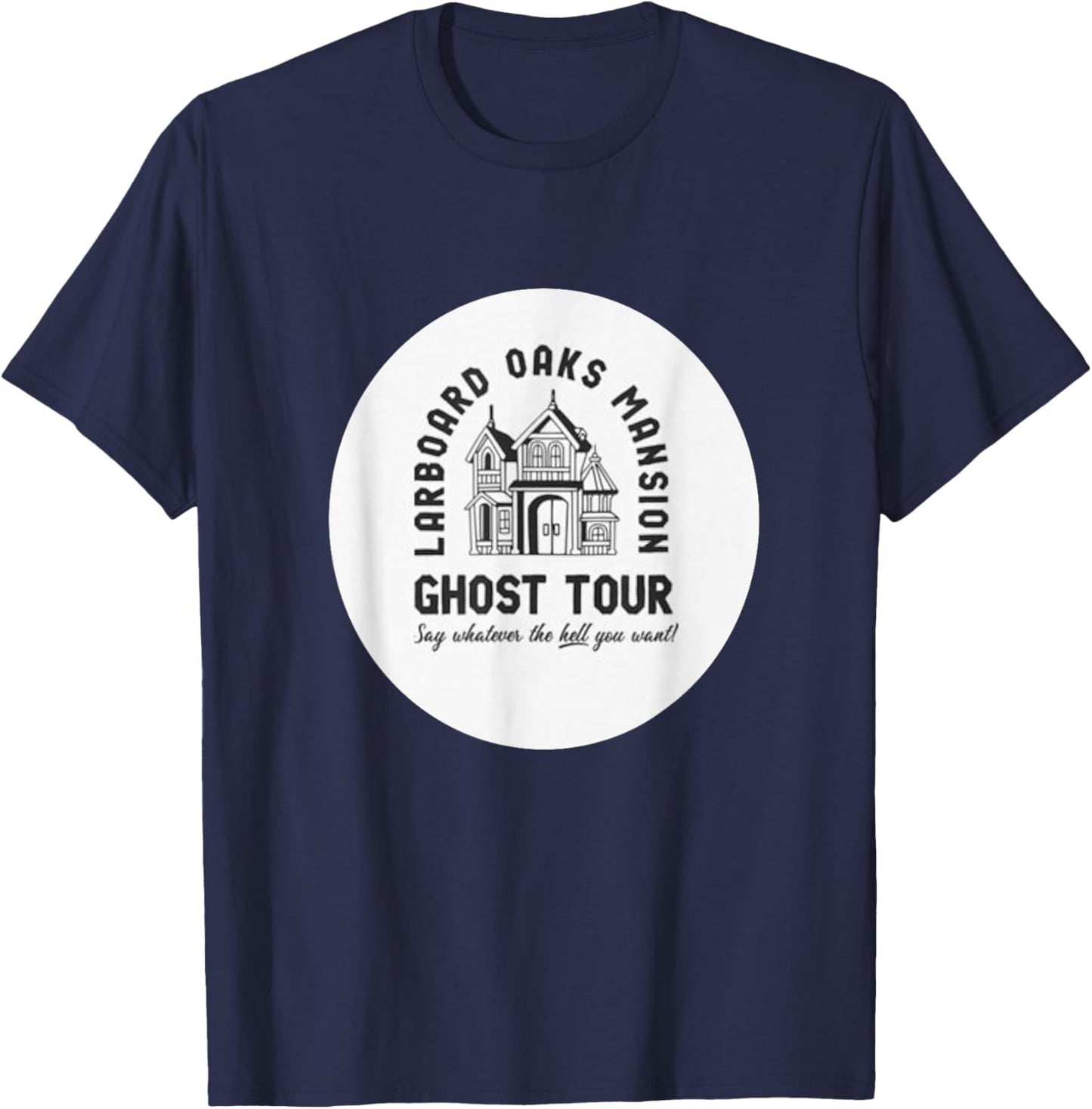 Ghosts Tour T-Shirt - T-Shirt | Navy