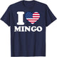 I love Mingo I heart Mingo T-Shirt - T-Shirt | Navy