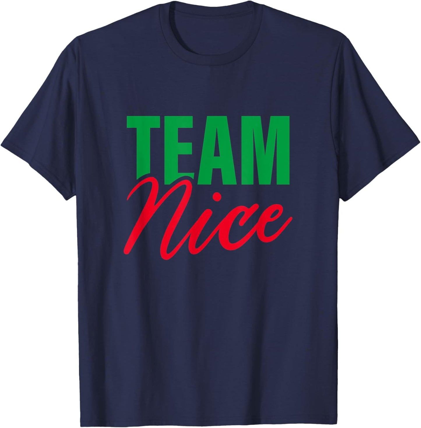 Team Nice T-Shirt - T-Shirt | Navy