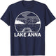 LAKE ANNA VIRGINIA Funny Fishing Camping Summer Gift Men Women Girls Kids T-Shirt - T-Shirt | Navy
