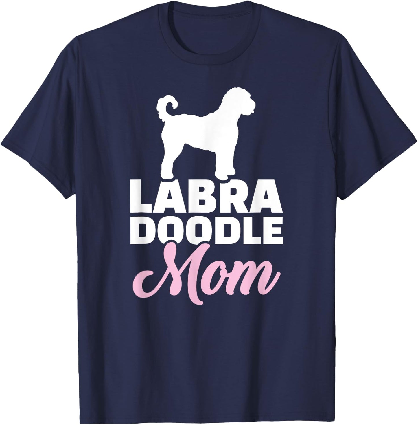 Labradoodle mom T-Shirt - T-Shirt | Navy