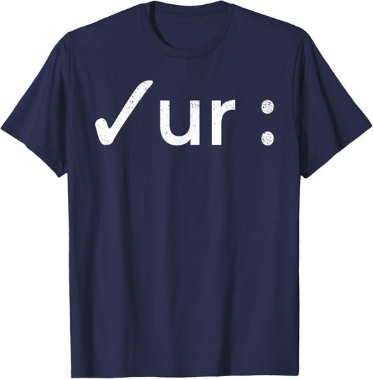 Check Your Colon Colonoscopies Cancer Awareness Gift T-Shirt - T-Shirt | Navy