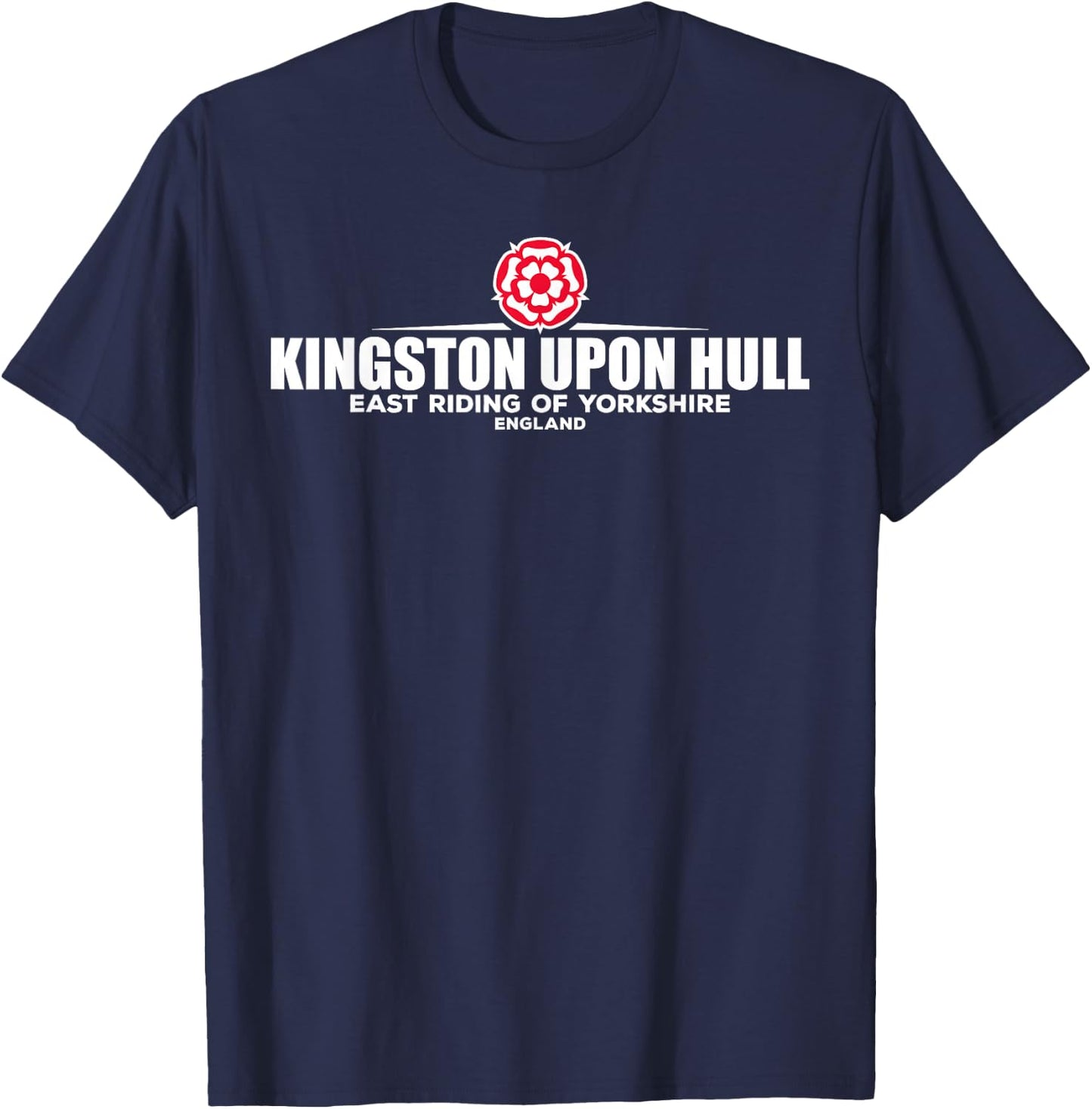 Kingston Upon Hull England T-Shirt - T-Shirt | Navy