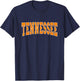 Tennessee - Throwback Design - Classic T-Shirt - T-Shirt | Navy