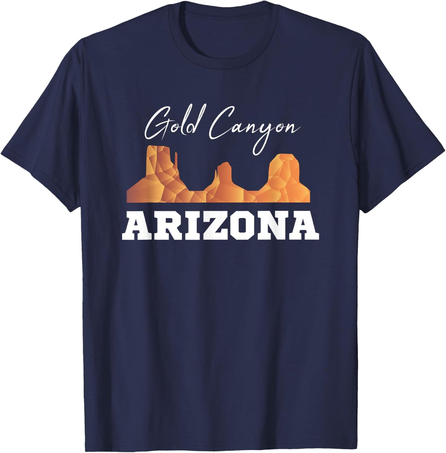 Gold Canyon Arizona T-Shirt - T-Shirt | Navy