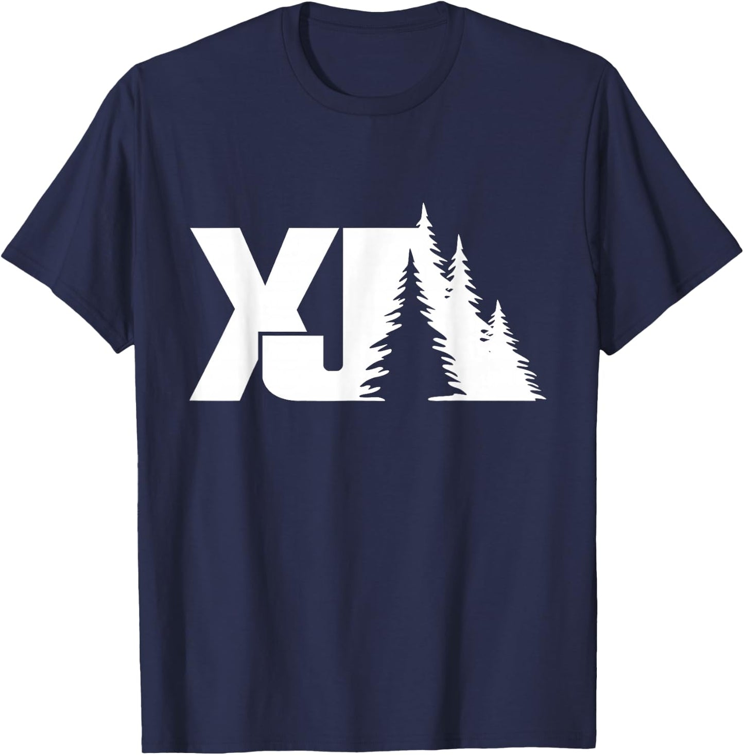 Off Road Rock Crawling xj Fan Club T-Shirt - T-Shirt | Navy