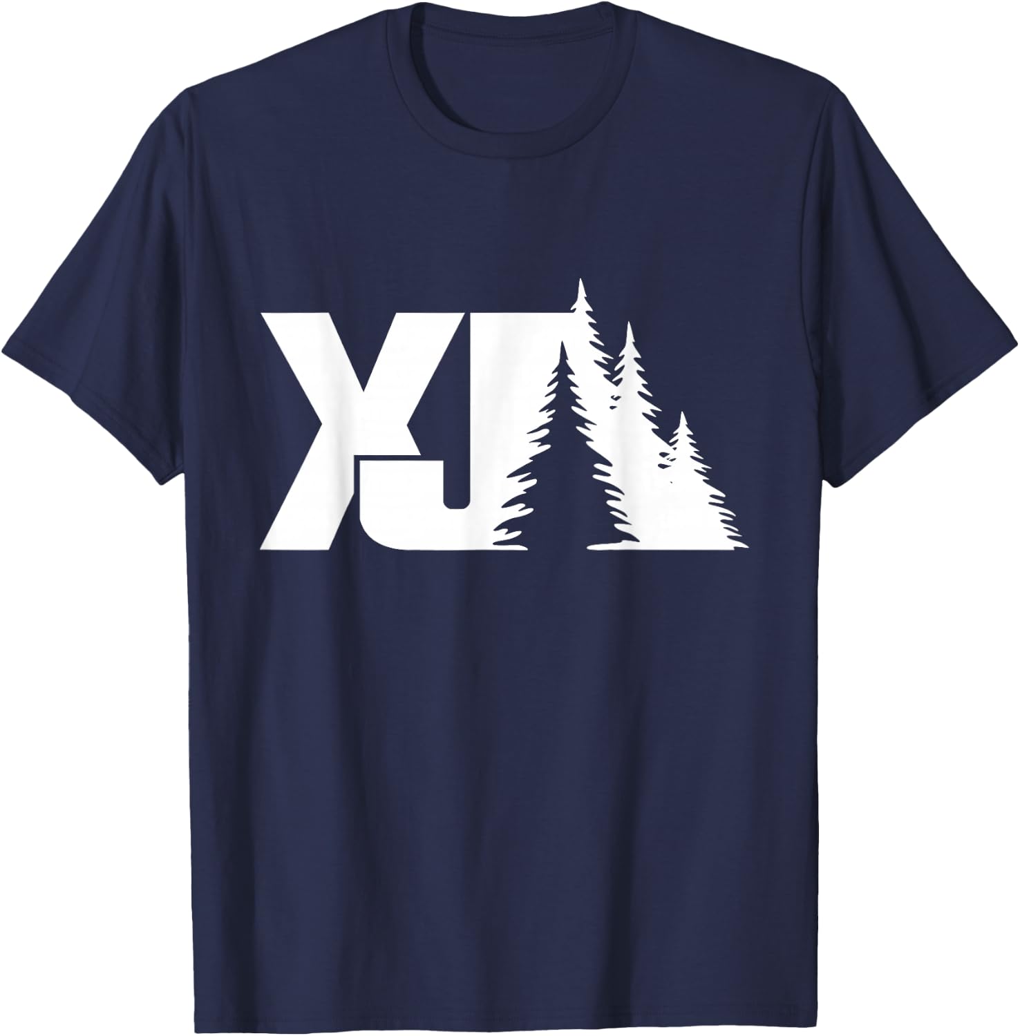 Off Road Rock Crawling xj Fan Club T-Shirt - T-Shirt | Navy