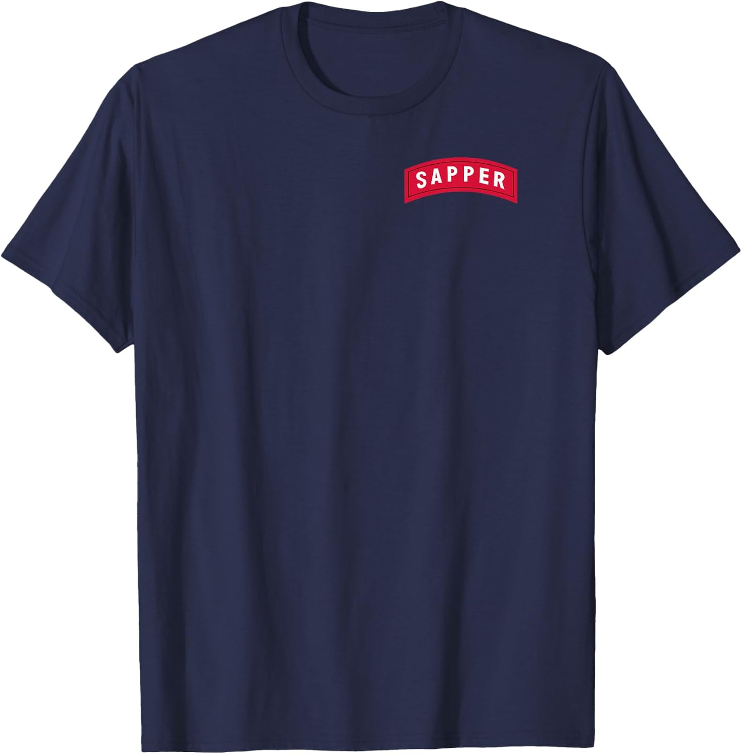 Sapper shirt - Sapper - Sapper Tab T-Shirt - T-Shirt | Navy