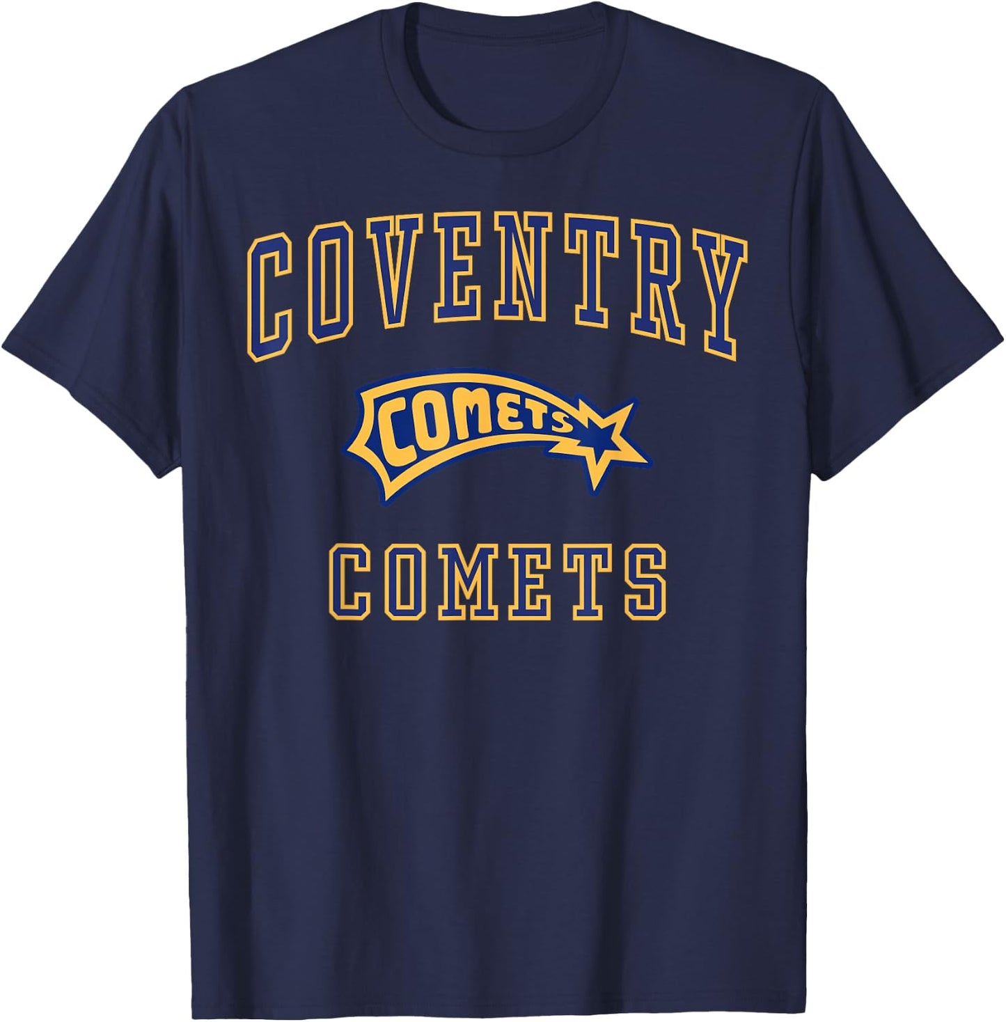Coventry High School Comets C1 T-Shirt - T-Shirt | Navy