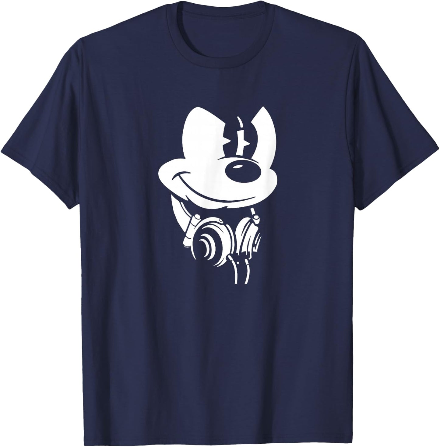 Disney - Mickey Dj Headphones T-Shirt - T-Shirt | Navy
