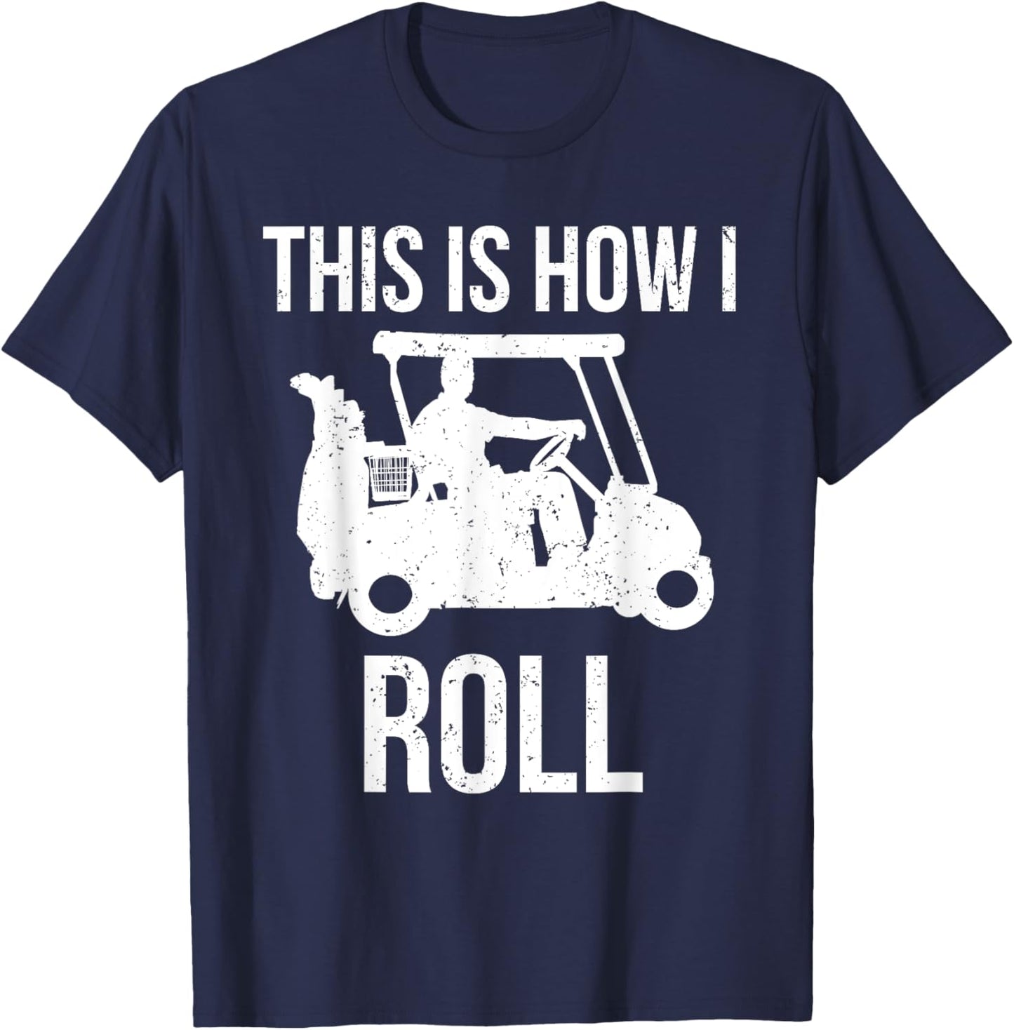 Golfer Funny Golf T-Shirt - T-Shirt | Navy