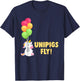 Cute Balloon Unipigs Fly Unicorn Pig Unicorn Lover T-Shirt - T-Shirt | Navy