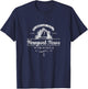 Newport News VA Sailboat Vintage Nautical T-Shirt - T-Shirt | Navy