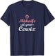 Midwife Thank You - Doula Midwifery Midwife T-Shirt - T-Shirt | Navy