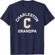 College of Charleston Cougars Arched Grandpa T-Shirt - T-Shirt | Navy