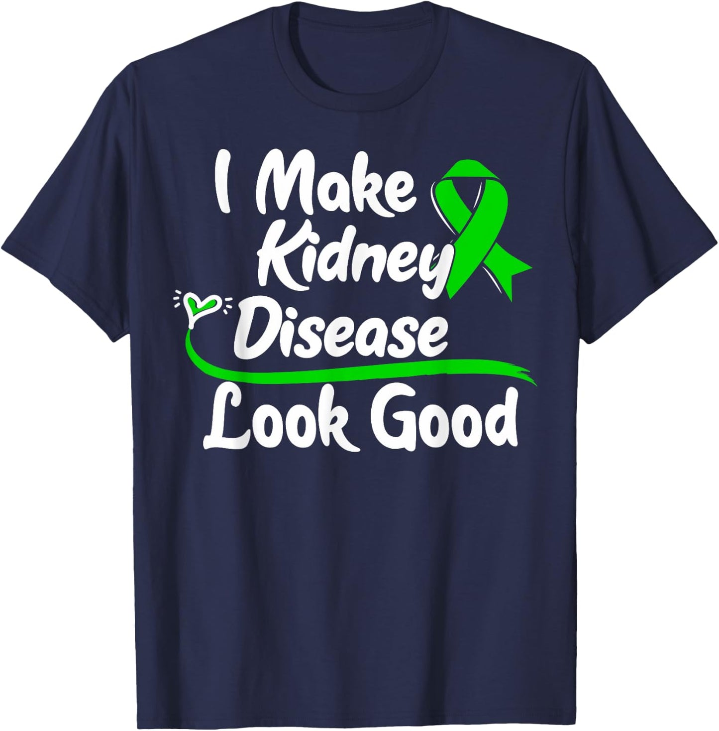 CKD Awareness Kidney Disease Survivor T-Shirt - T-Shirt | Navy