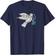 Diamond Doves T-Shirt - T-Shirt | Navy