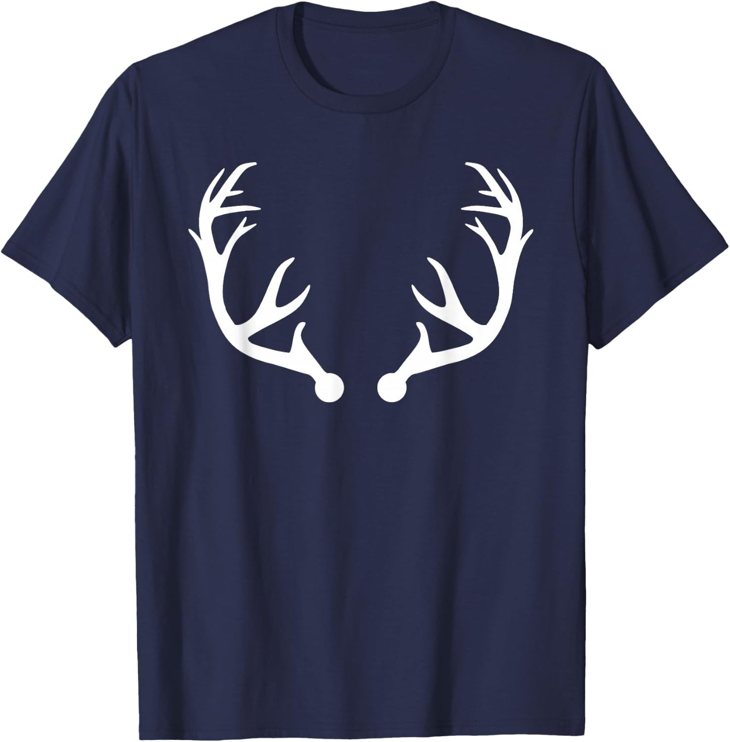 Deer antlers T-Shirt - T-Shirt | Navy