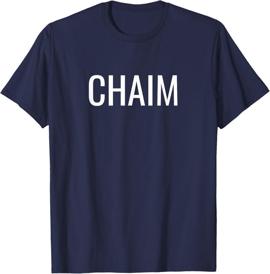 Chaim T-Shirt - T-Shirt | Navy