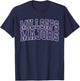 Millsaps College Majors Apparel Sports Fan T-Shirt - T-Shirt | Navy