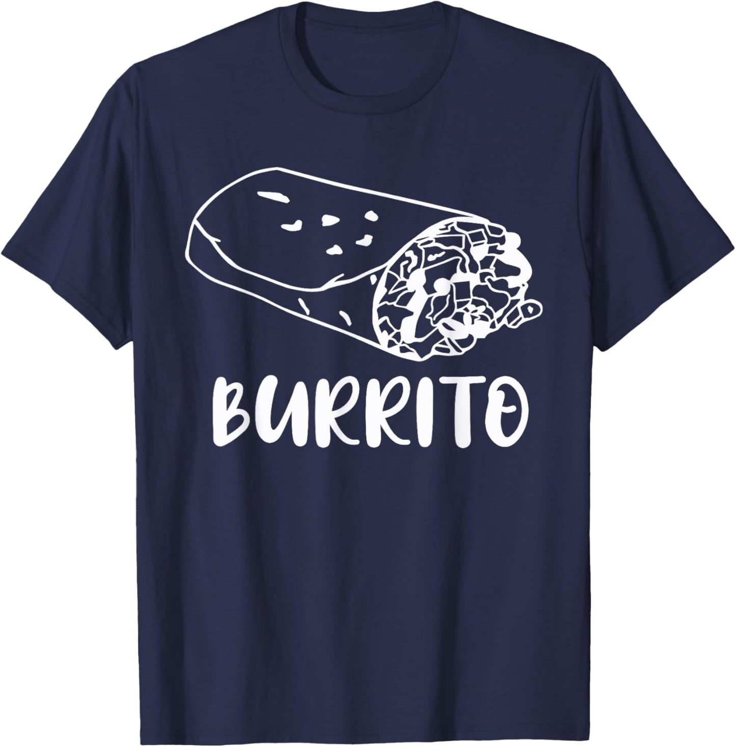 Burrito Taco Taquito Dad Mom Child Baby Matching Family T-Shirt - T-Shirt | Navy