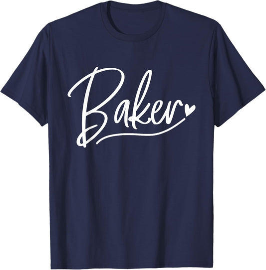 Baker Baking T-Shirt - T-Shirt | Navy