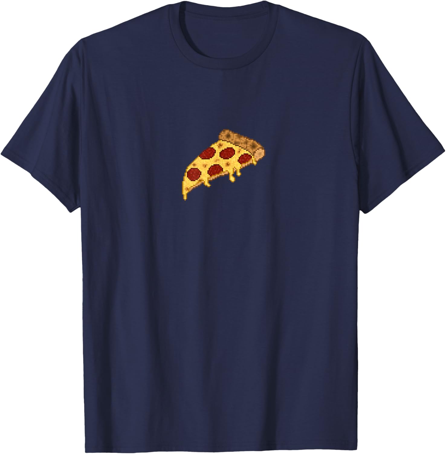 Pixel Pizza T-Shirt - T-Shirt | Navy