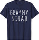 Grammy Squad Cute Funny T-Shirt - T-Shirt | Navy