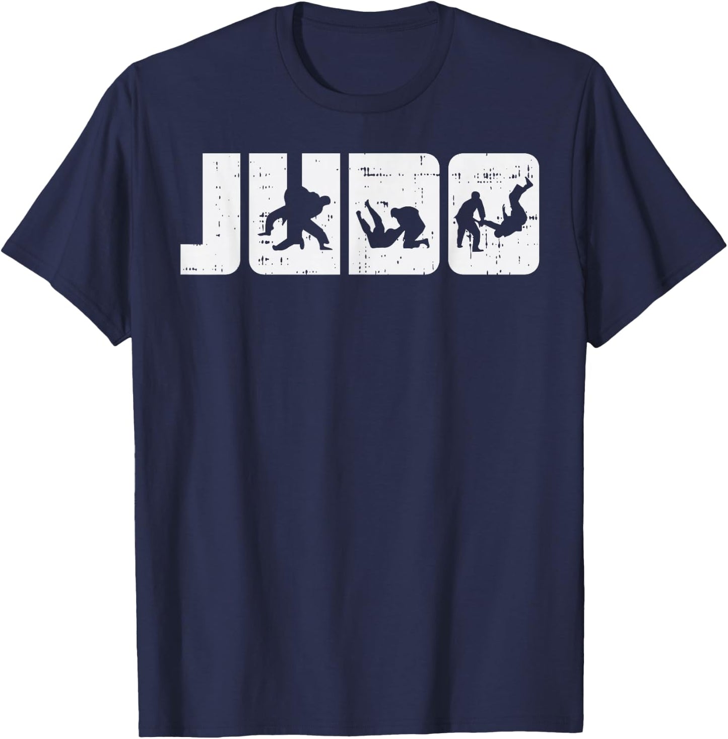 Judo Throws Japanese Martial Art Fight Judoka Men Women Gift T-Shirt - T-Shirt | Navy