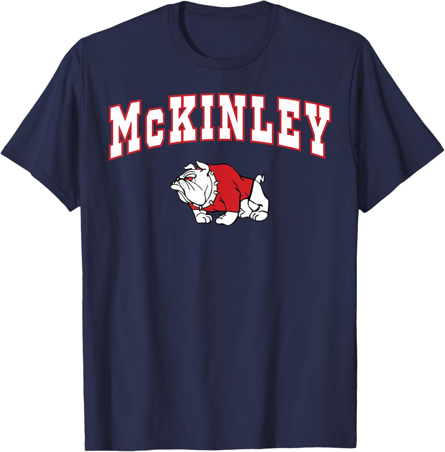 Canton McKinley High School Bulldogs C2 T-Shirt - T-Shirt | Navy