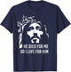 He died for me so I live Christian Easter T-Shirt - T-Shirt | Navy